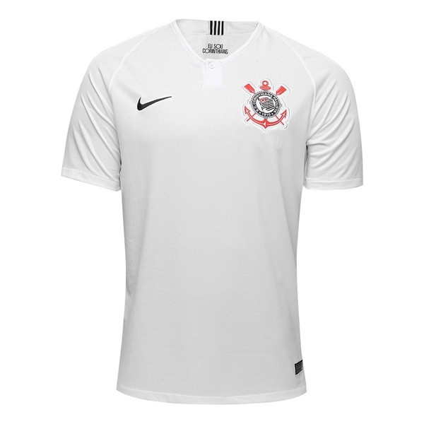 Camiseta Corinthians Paulista 1ª 2018-2019 Blanco